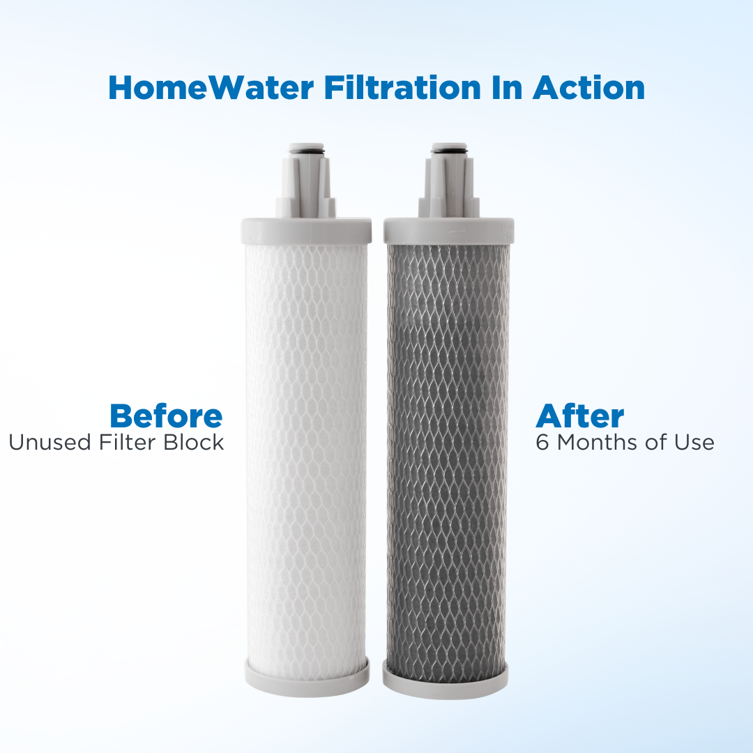 HomeWater EZChange 2-Stage Under Counter Water Filter