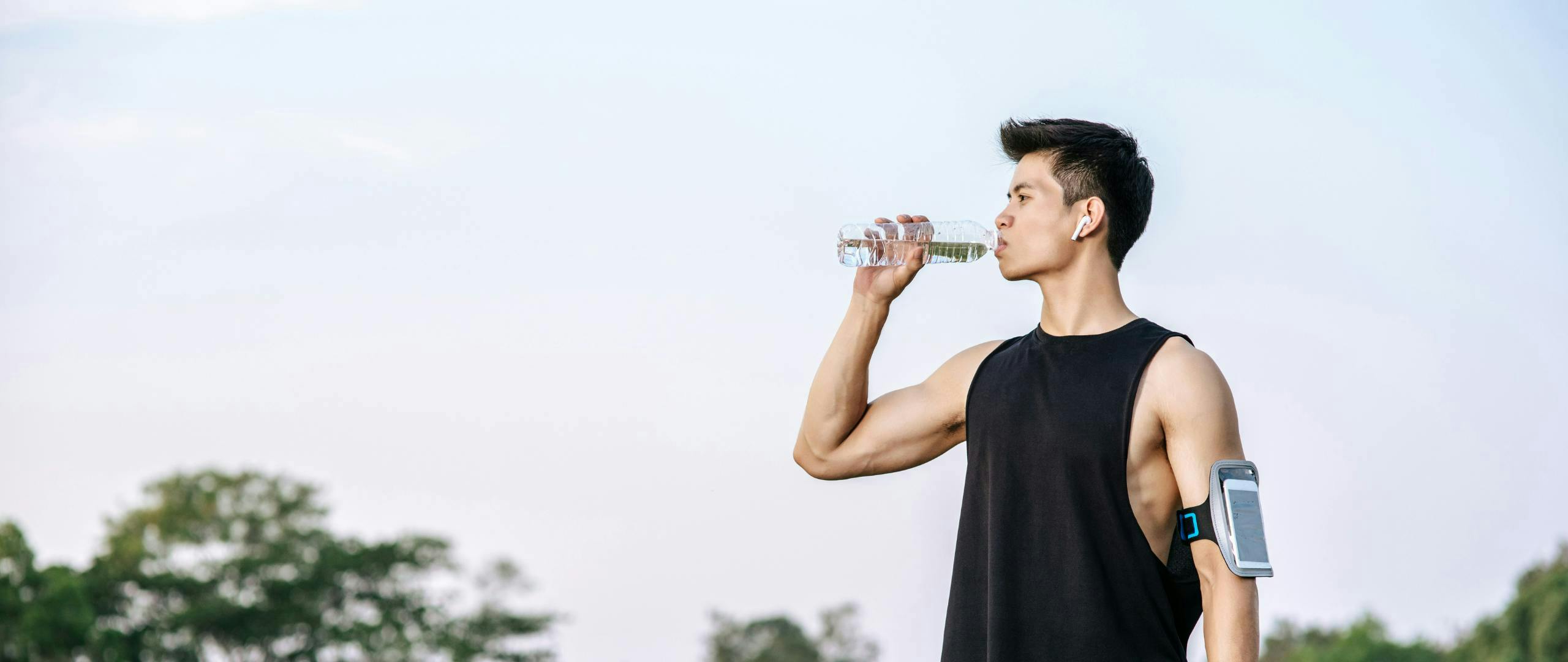 Man Drinking Water | Filtered Water 