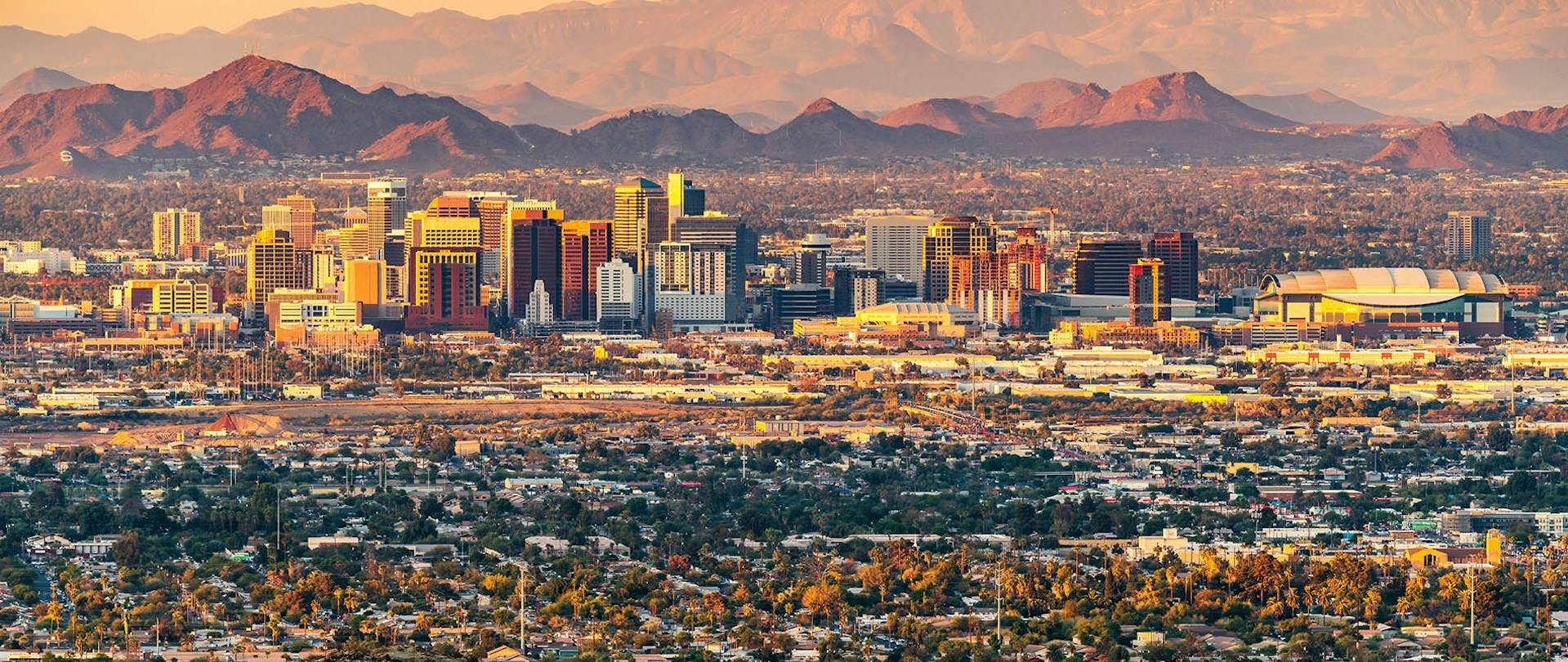 Phoenix Arizona City View Daylight