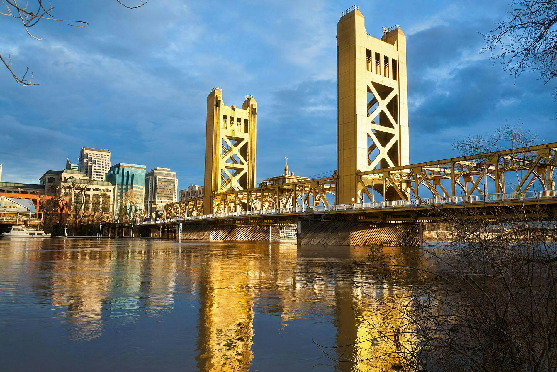 Sacramento Water Image of Bridge